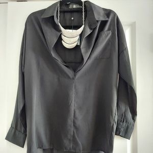Black dress blouse